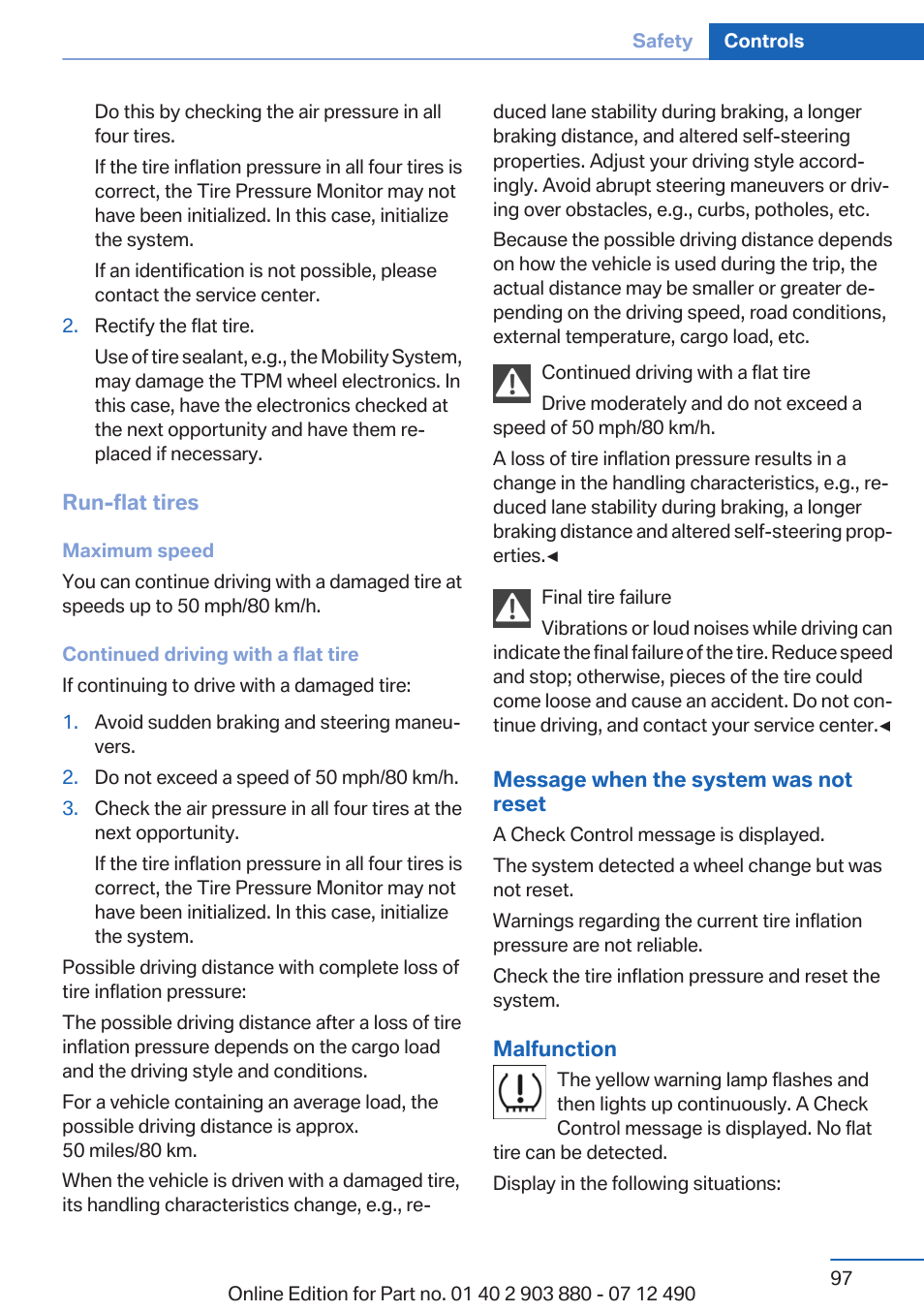 BMW 2013 3 Series User Manual | Page 97 / 242