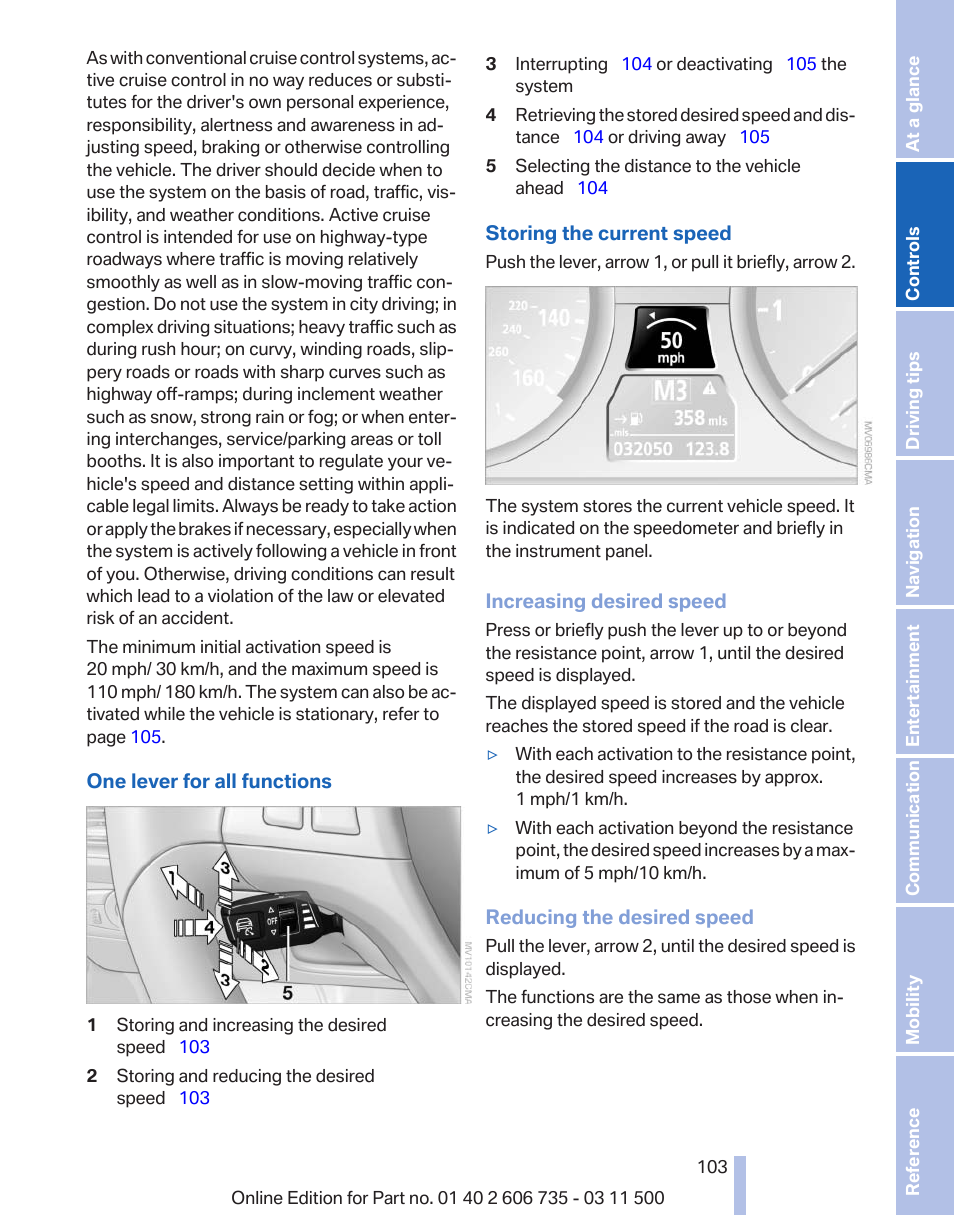 BMW 2012 X6M User Manual | Page 103 / 317