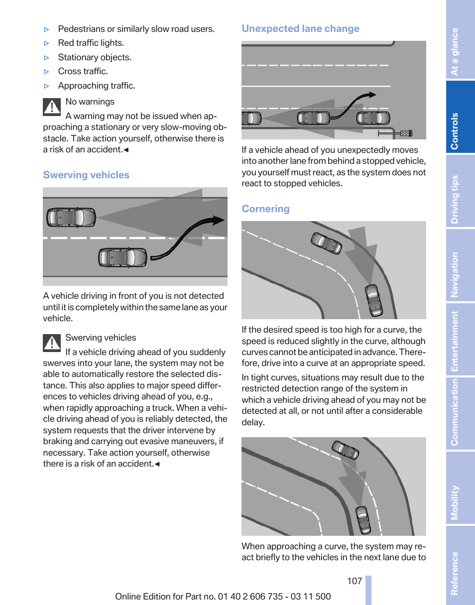 BMW 2012 X6M User Manual | Page 107 / 317