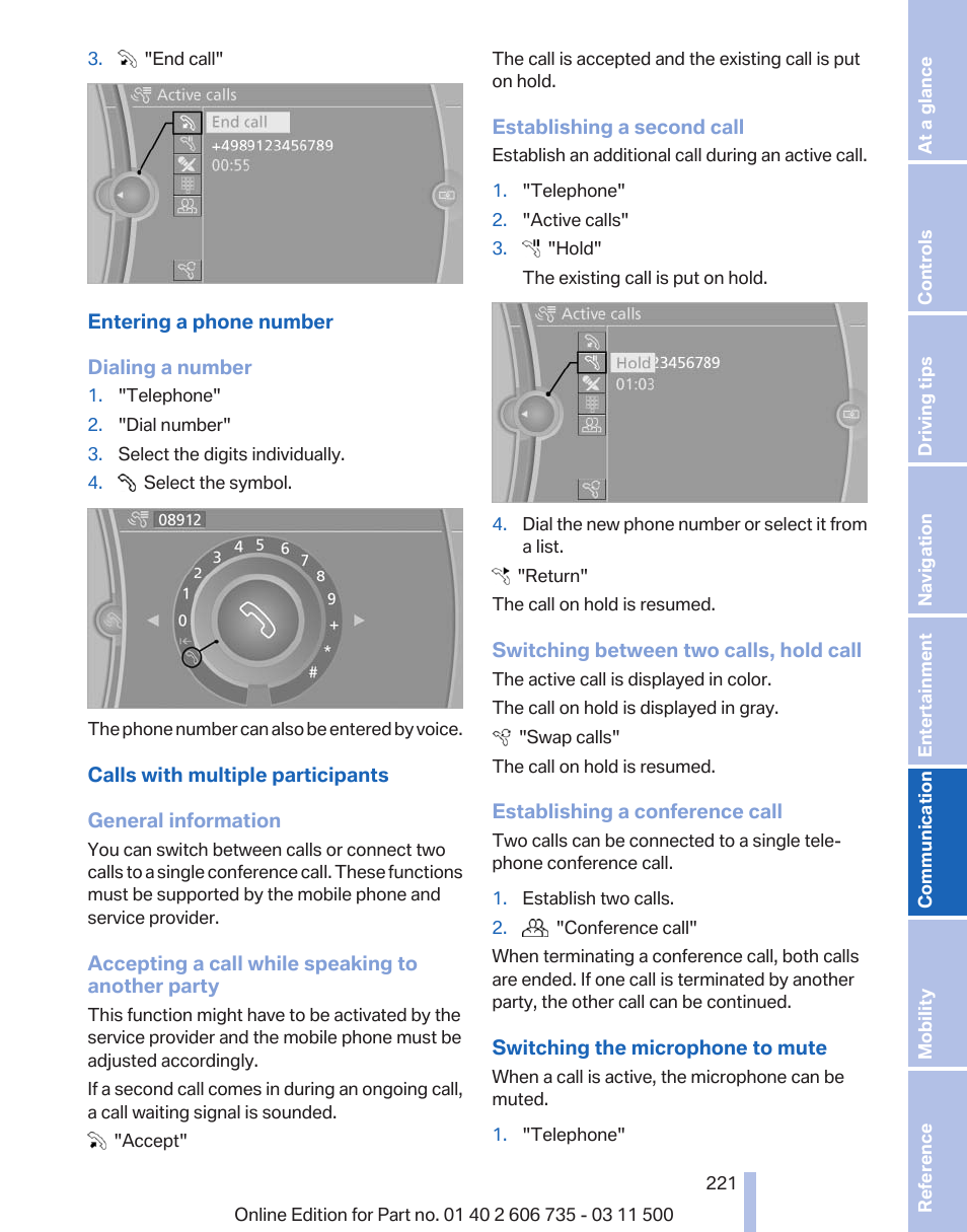 BMW 2012 X6M User Manual | Page 221 / 317