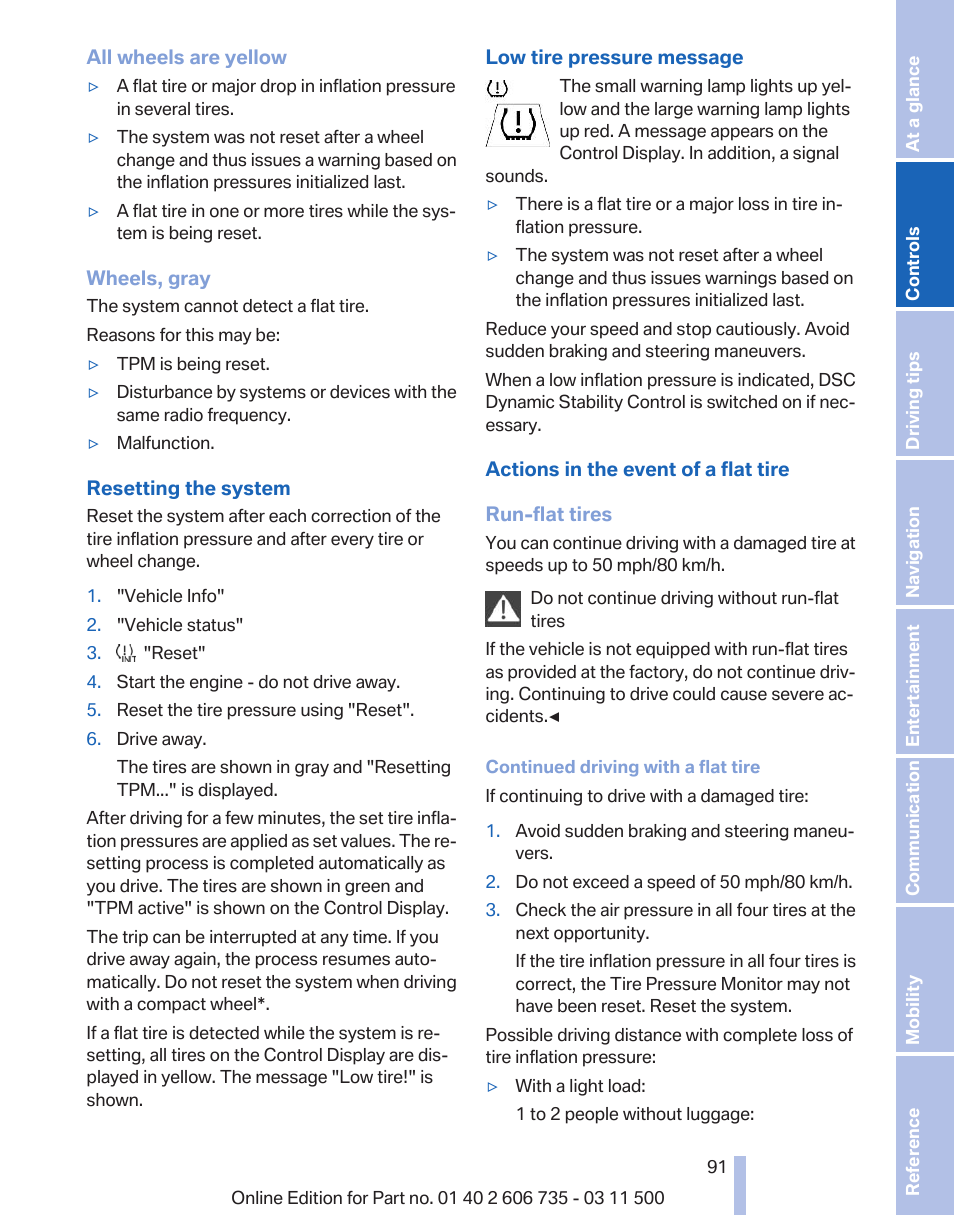 BMW 2012 X6M User Manual | Page 91 / 317