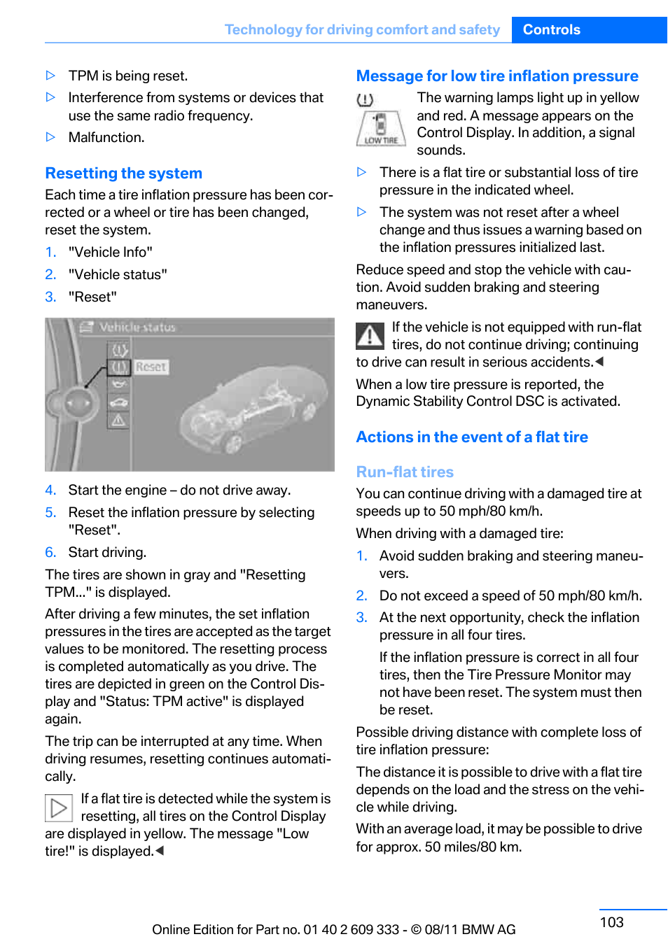 BMW 2012 3 Series M3 Сoupe User Manual | Page 104 / 314