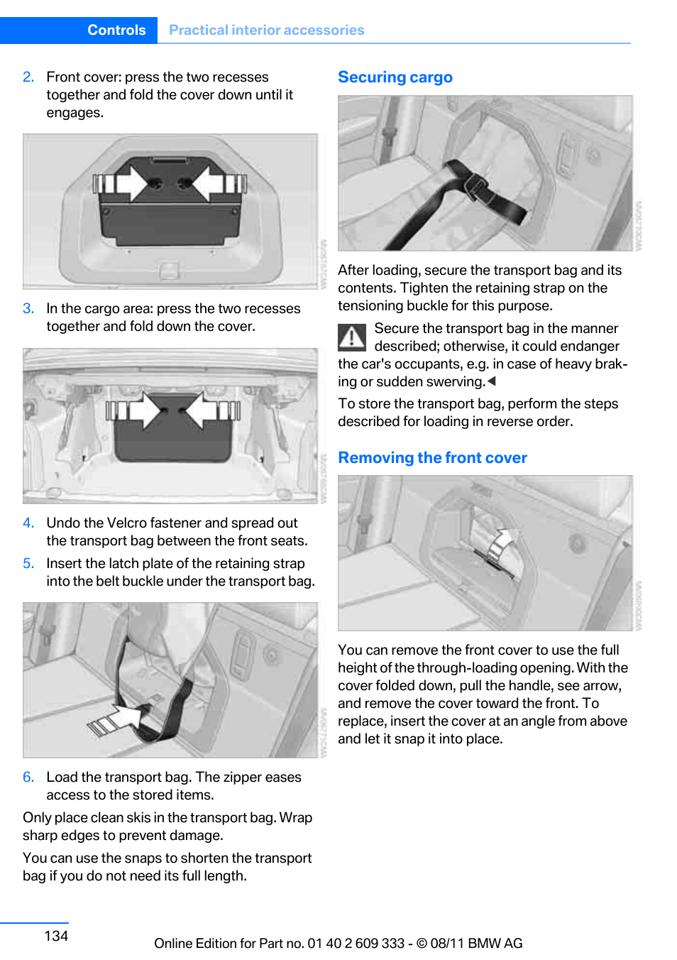 BMW 2012 3 Series M3 Сoupe User Manual | Page 135 / 314