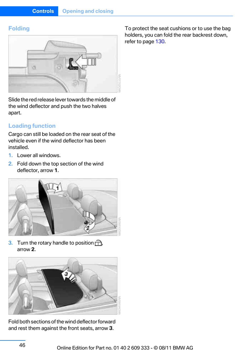 BMW 2012 3 Series M3 Сoupe User Manual | Page 47 / 314