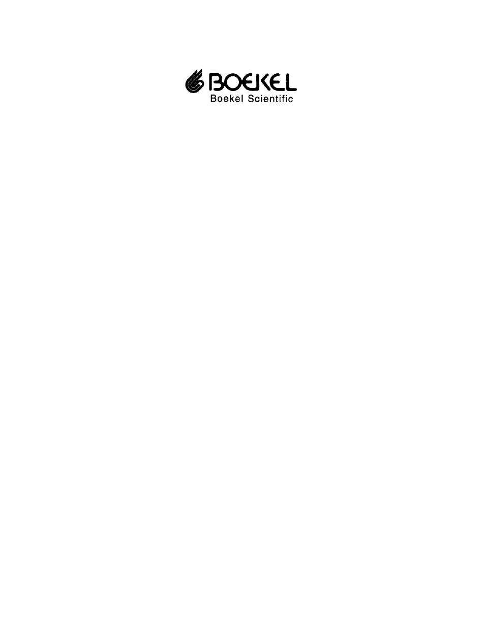 Boekel Scientific 177001 Aspirator Pump User Manual | 7 pages