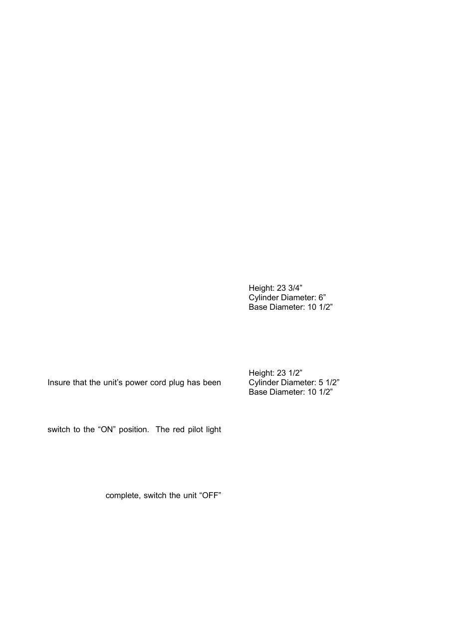 Boekel Scientific 1372-2 Pipet Dryers User Manual | Page 2 / 2