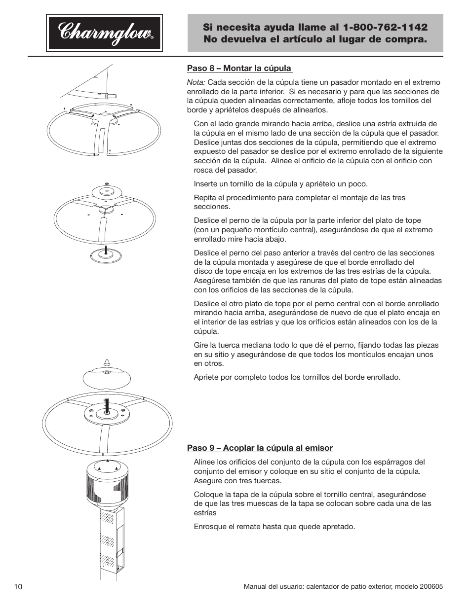 Blue Rhino Charmglow 200605 User Manual | Page 32 / 44