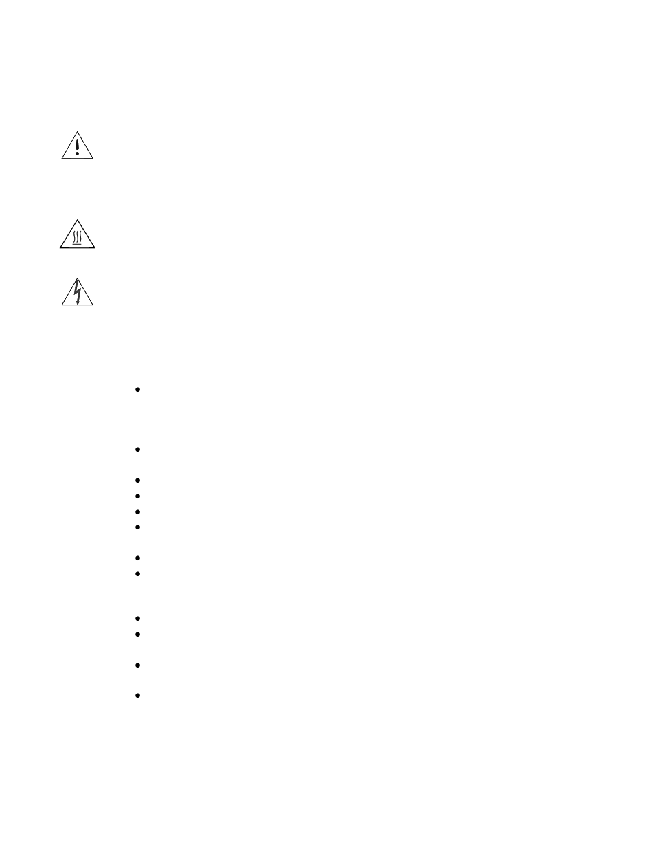 Safety | Boekel Scientific 241000-2 InSlide Out User Manual | Page 3 / 9