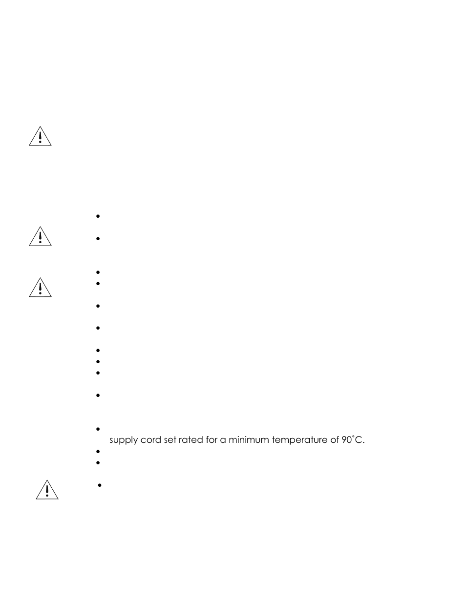 0 safety | Boekel Scientific 281111-2 Orbitron V User Manual | Page 4 / 10