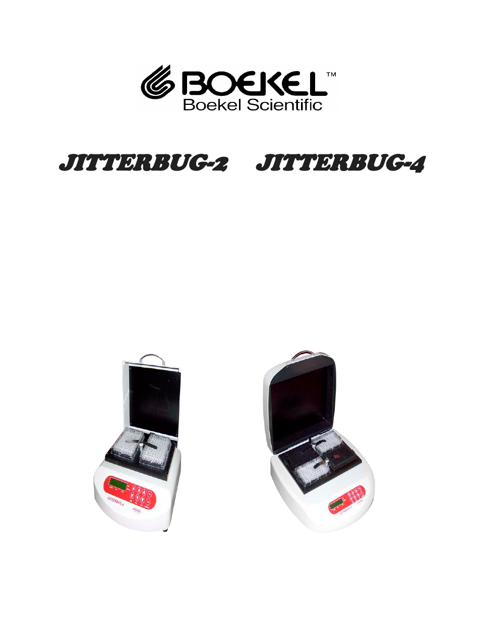 Boekel Scientific 270440 Jitterbug-4 User Manual | 9 pages