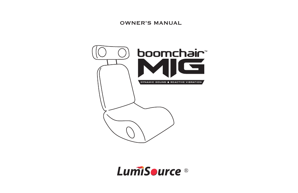 BoomChair Mig User Manual | 12 pages