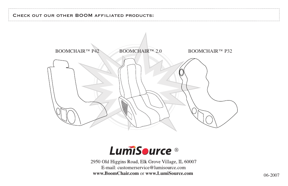 BoomChair Mig User Manual | Page 12 / 12