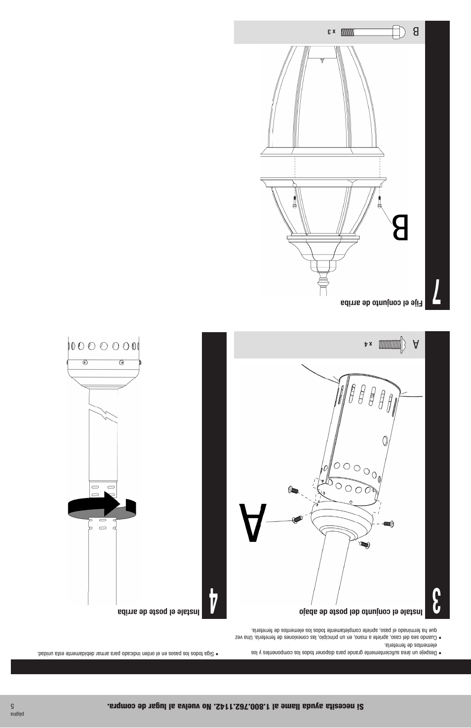 Blue Rhino GTL702W User Manual | Page 12 / 16