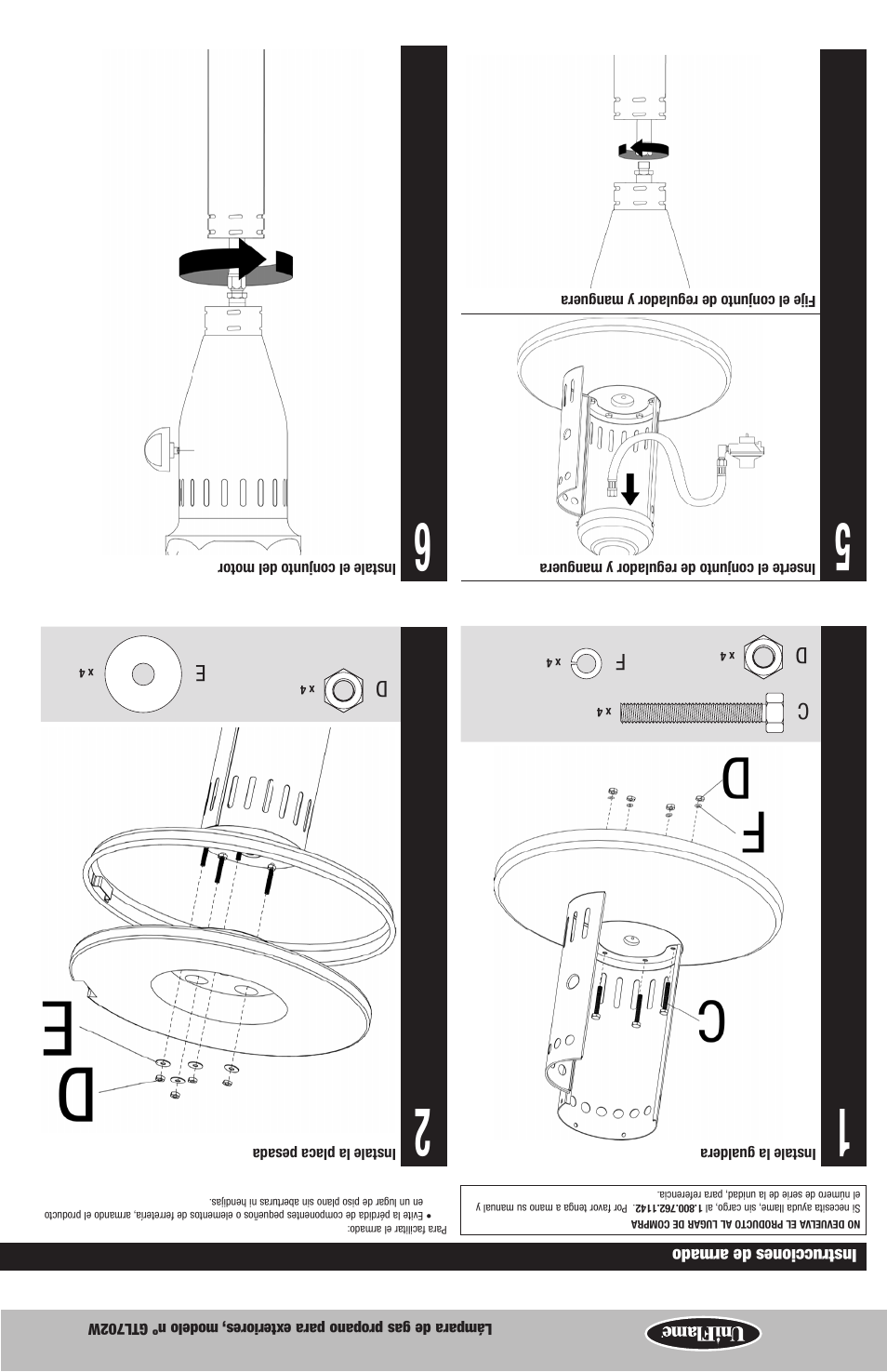 Blue Rhino GTL702W User Manual | Page 13 / 16