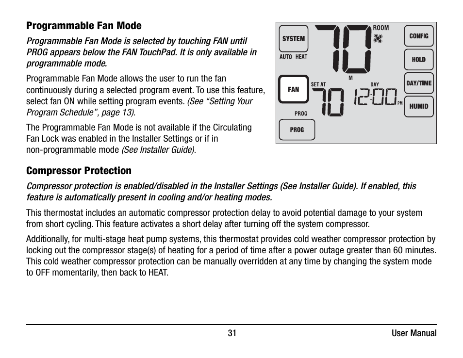 Braeburn 7320 User Manual User Manual | Page 31 / 40