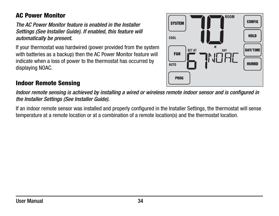 Braeburn 7320 User Manual User Manual | Page 34 / 40