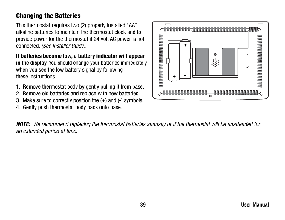 Braeburn 7320 User Manual User Manual | Page 39 / 40