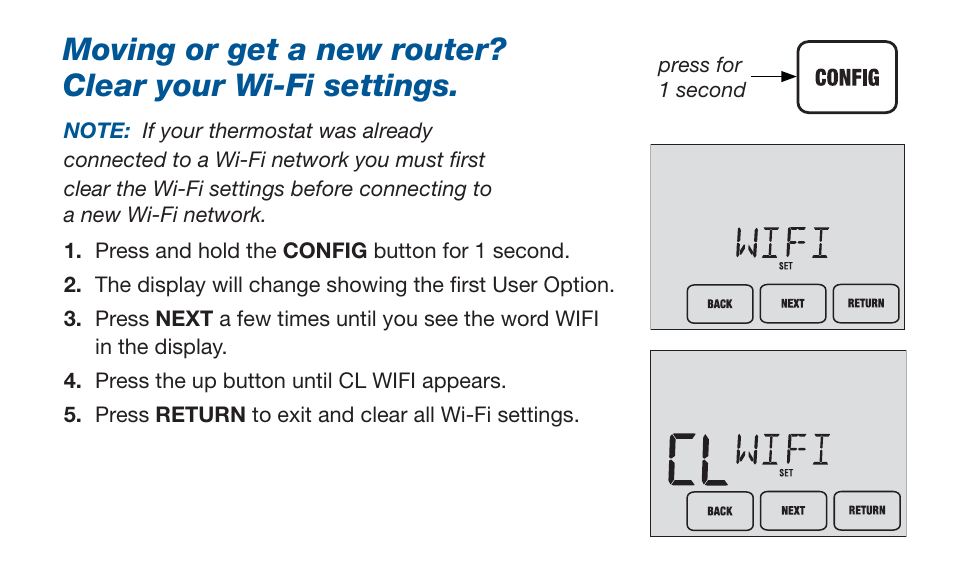 Braeburn 7320 Startup Guide User Manual | Page 9 / 10