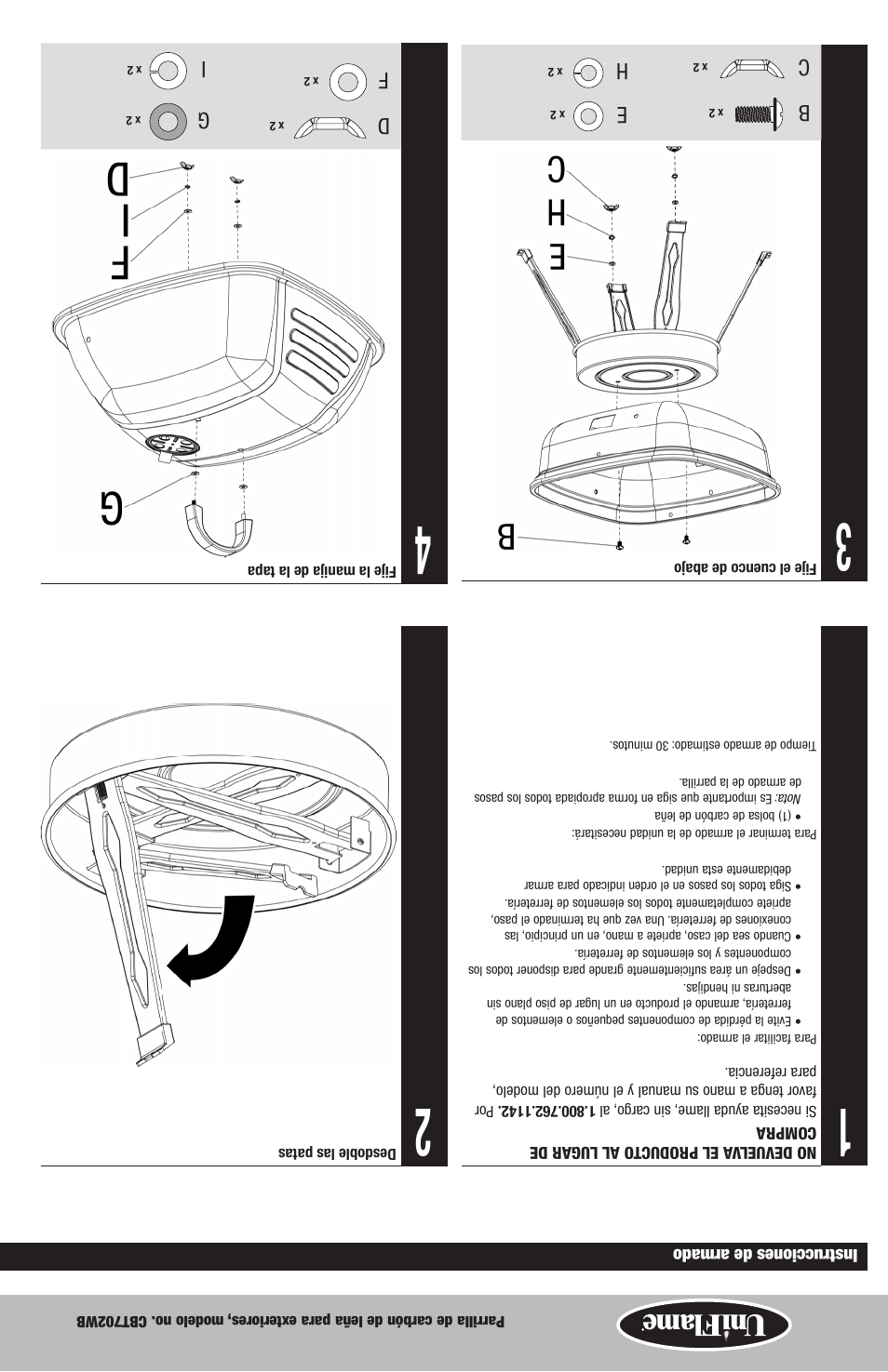 Blue Rhino CBT702WB User Manual | Page 13 / 16