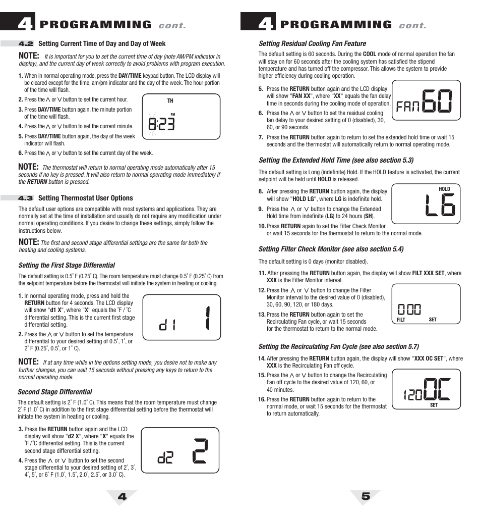 5100_4_5.pdf, 45 programming, Programming | Braeburn 5100 User Manual | Page 3 / 8