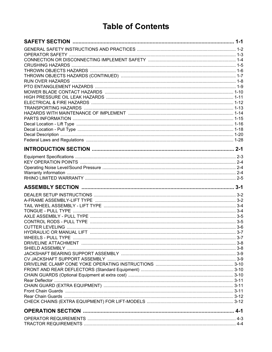 Blue Rhino TW120 FC-0024 User Manual | Page 6 / 194