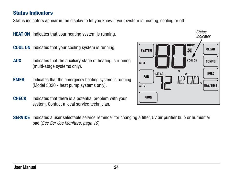 Braeburn 5320 User Manual User Manual | Page 24 / 35