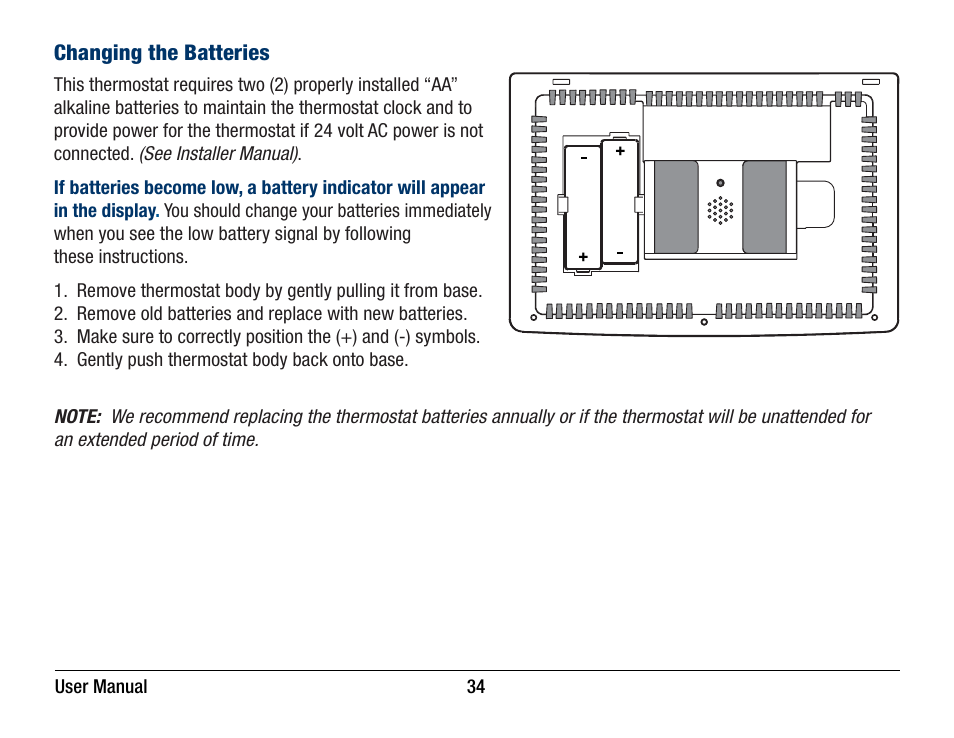 Braeburn 5320 User Manual User Manual | Page 34 / 35