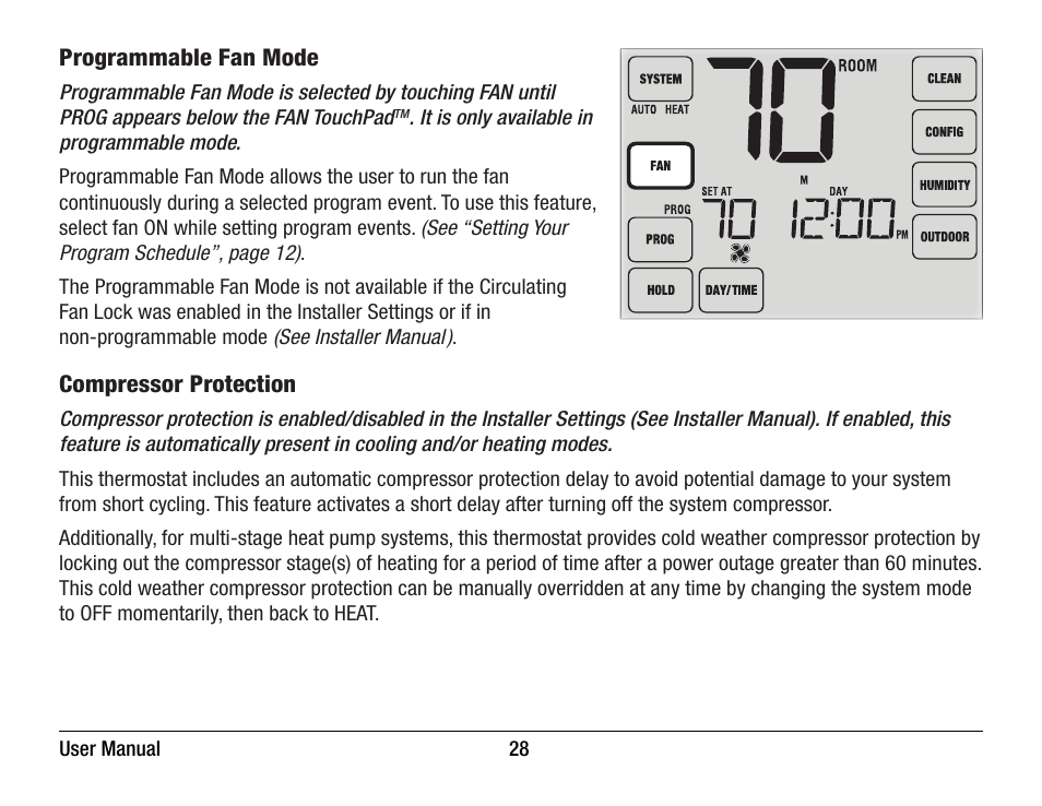 Braeburn 6400 User Manual User Manual | Page 28 / 38