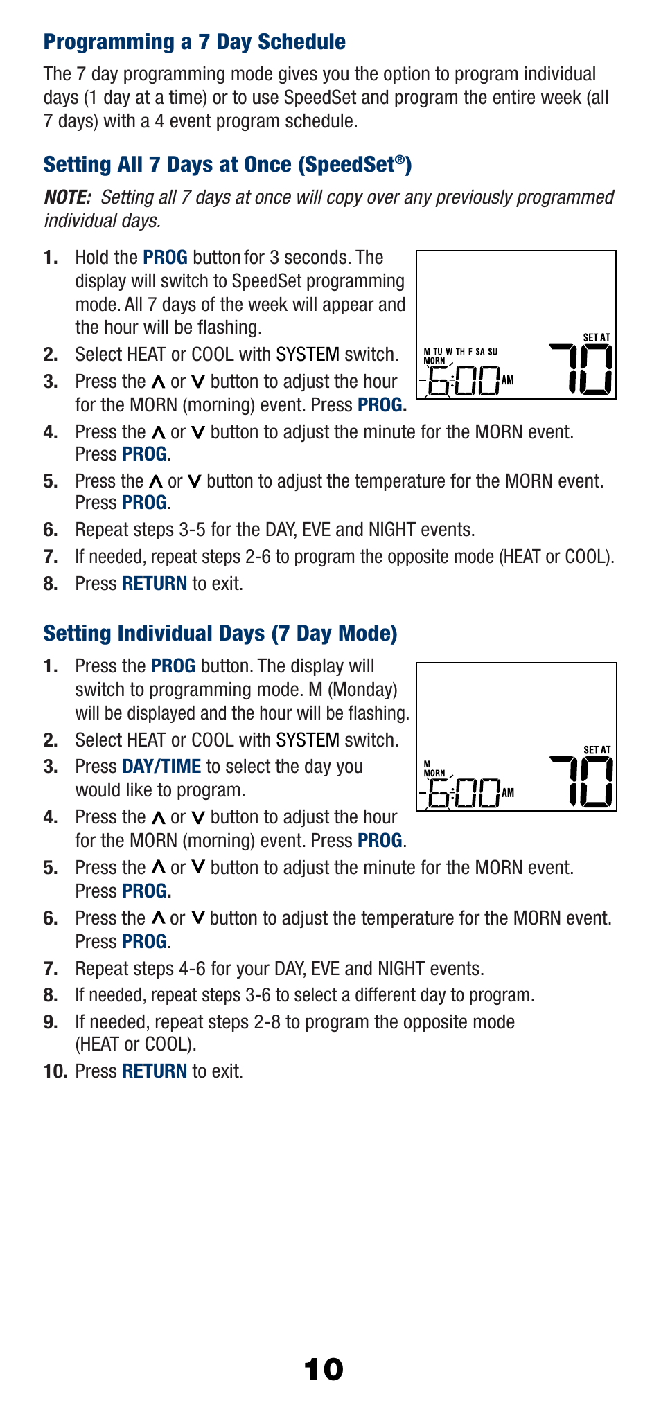 Braeburn 2220 User Manual | Page 11 / 15