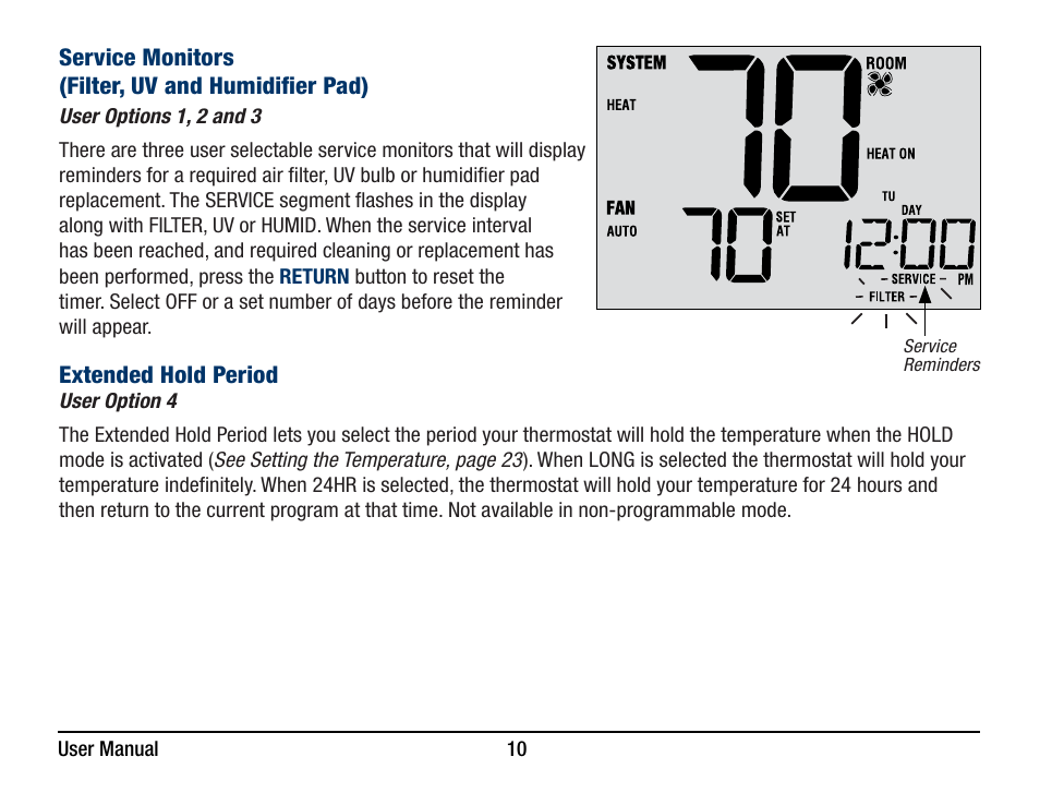 Braeburn 5220 User Manual User Manual | Page 10 / 35