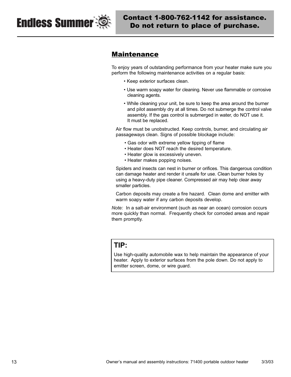 Blue Rhino 71400 User Manual | Page 14 / 40
