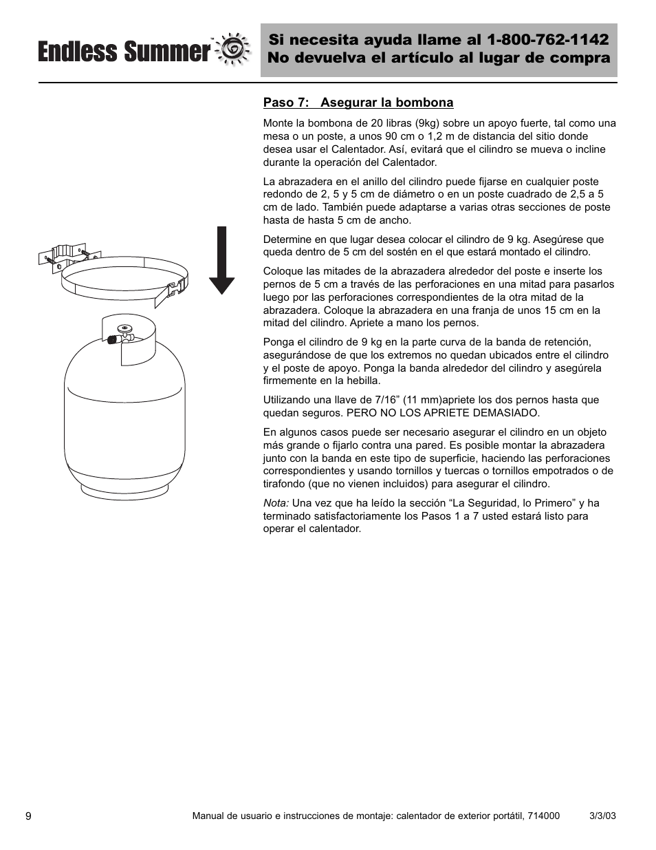 Blue Rhino 71400 User Manual | Page 28 / 40