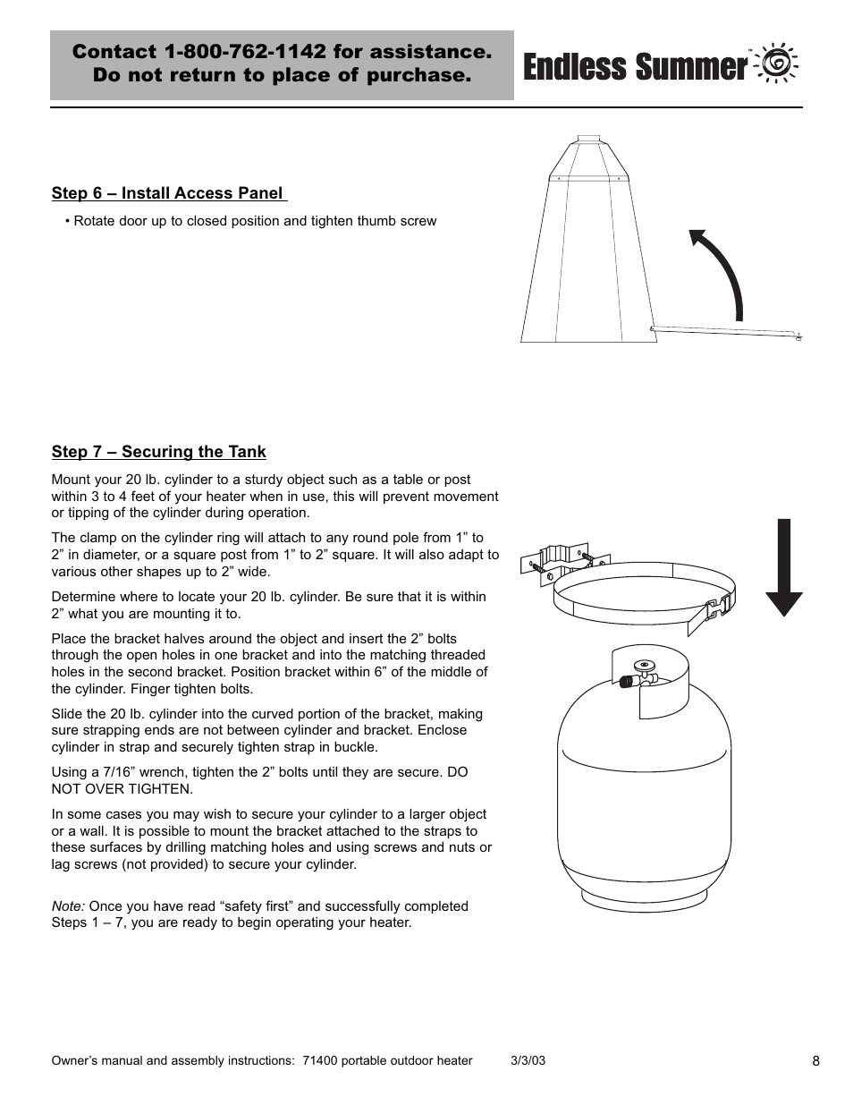 Blue Rhino 71400 User Manual | Page 9 / 40