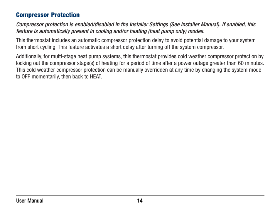 Braeburn 3220 User Manual User Manual | Page 14 / 20