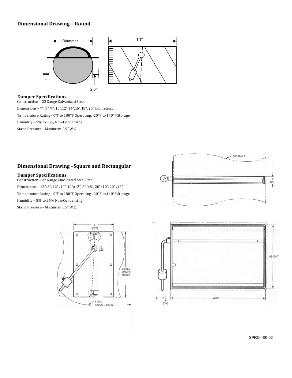 Braeburn Bypass Damper User Manual | Page 2 / 2
