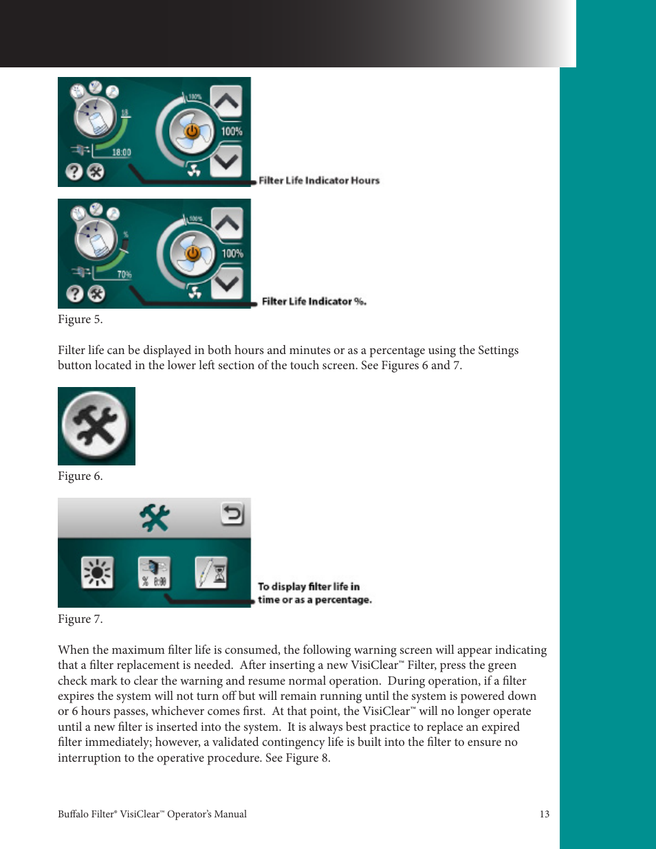 Buffalo Filter VisiClear User Manual | Page 13 / 30