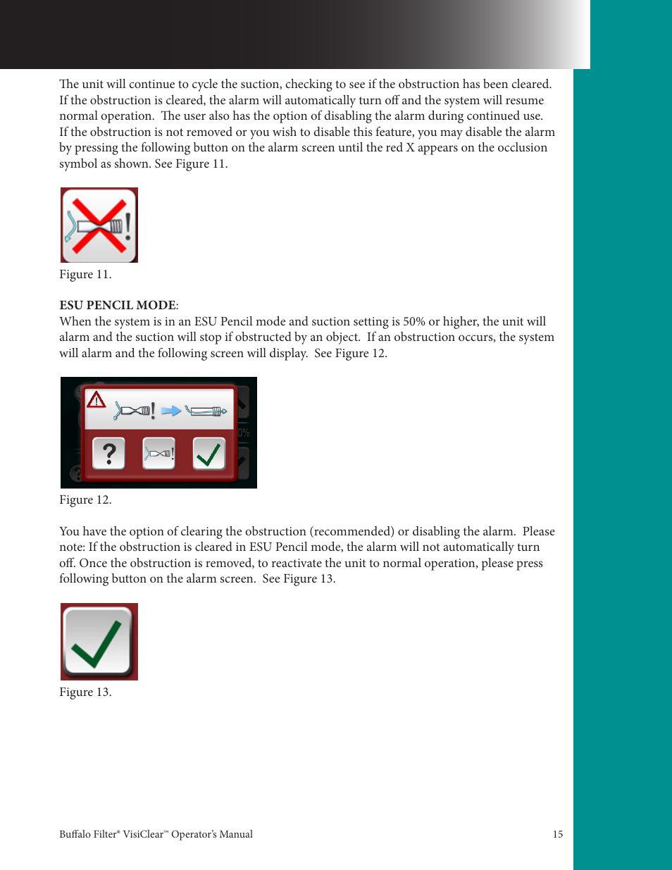 Buffalo Filter VisiClear User Manual | Page 15 / 30