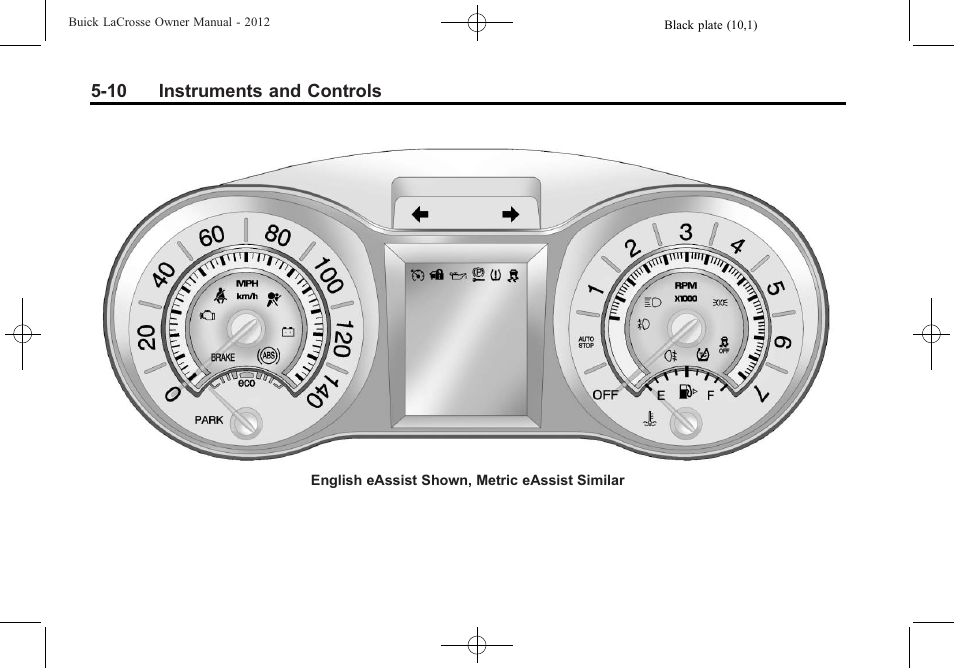 Buick 2012 LaCrosse User Manual | Page 126 / 496