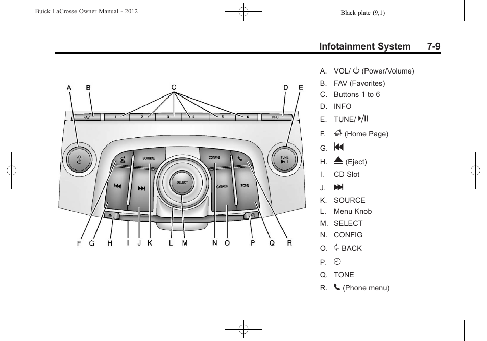 Buick 2012 LaCrosse User Manual | Page 183 / 496