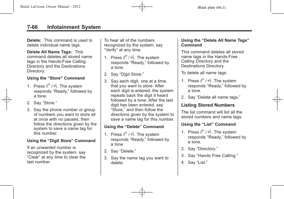 Buick 2012 LaCrosse User Manual | Page 240 / 496