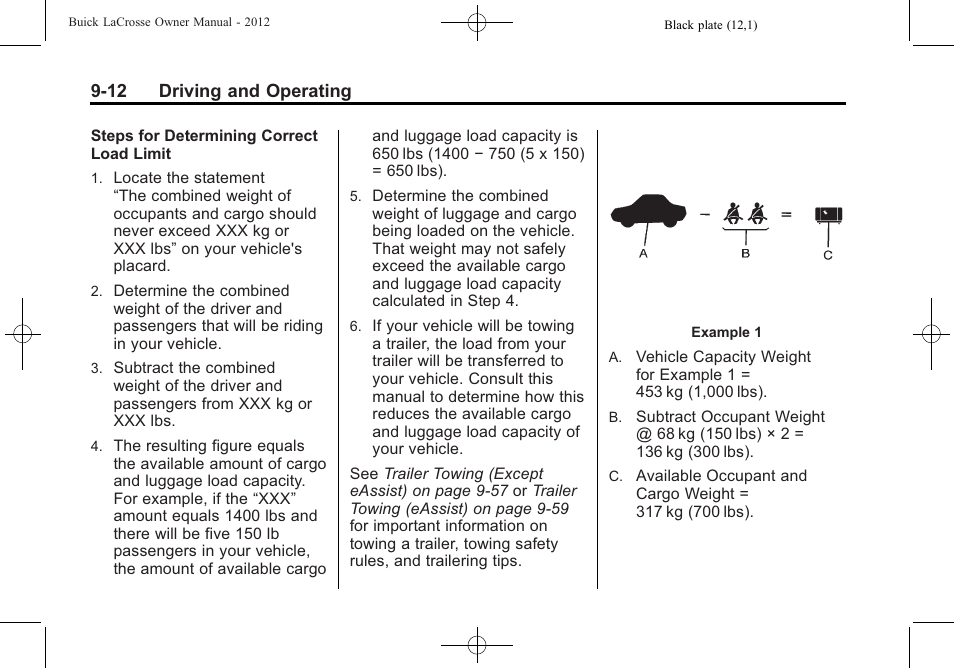 Buick 2012 LaCrosse User Manual | Page 278 / 496