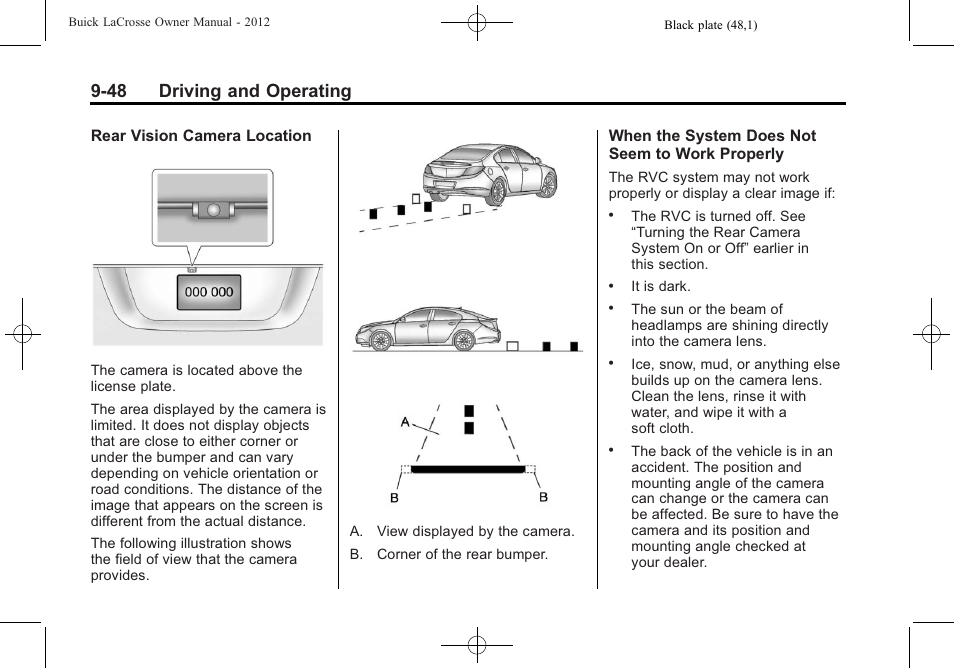 48 driving and operating | Buick 2012 LaCrosse User Manual | Page 314 / 496