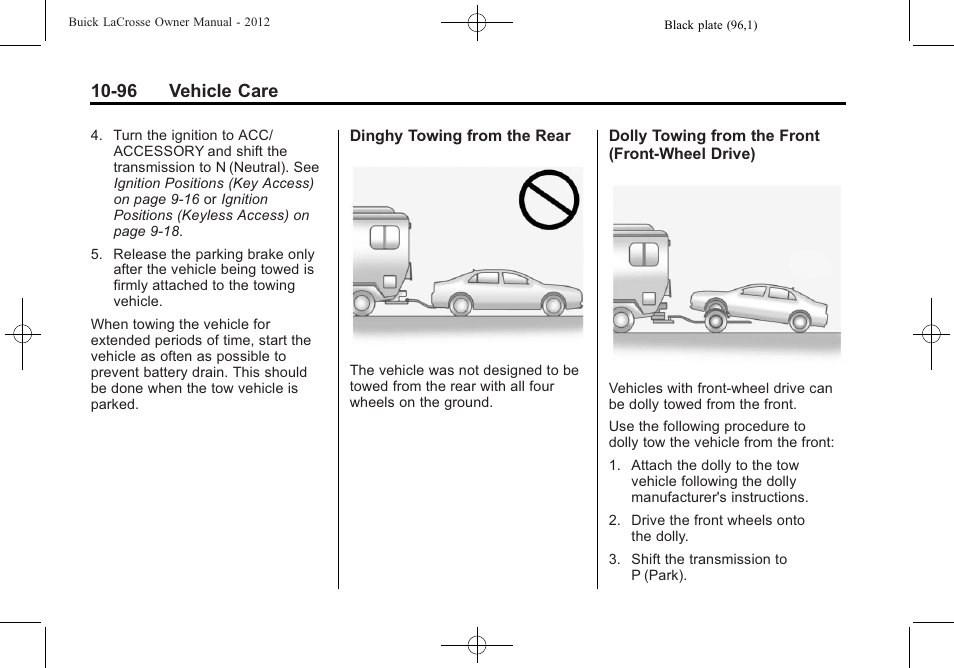 96 vehicle care | Buick 2012 LaCrosse User Manual | Page 422 / 496