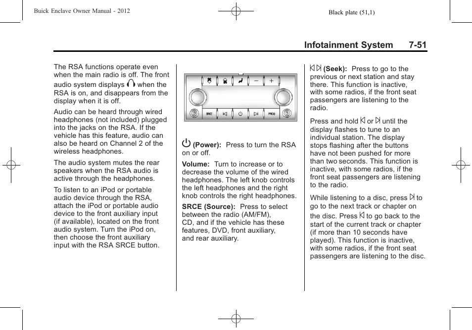 Buick 2012 Enclave User Manual | Page 235 / 474