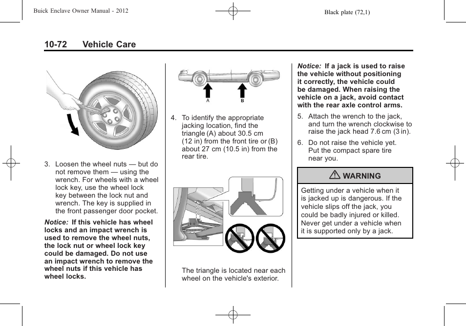 Buick 2012 Enclave User Manual | Page 384 / 474