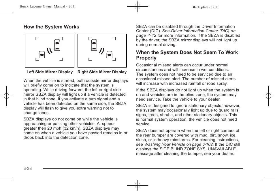 Buick 2011 Lucerne User Manual | Page 142 / 450