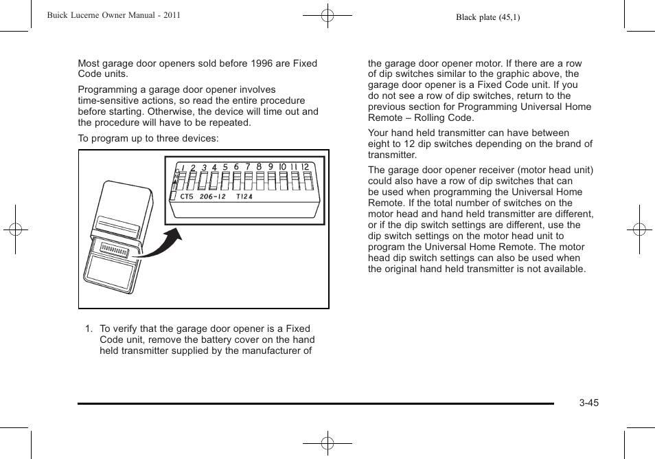 Buick 2011 Lucerne User Manual | Page 149 / 450