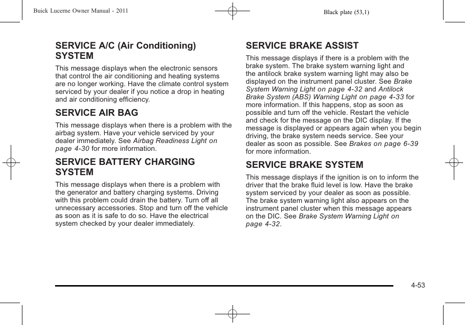 Buick 2011 Lucerne User Manual | Page 209 / 450