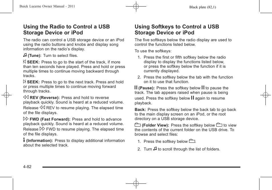 Buick 2011 Lucerne User Manual | Page 238 / 450