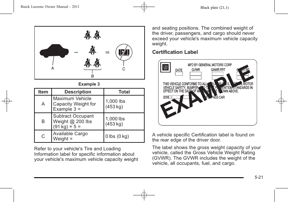 Buick 2011 Lucerne User Manual | Page 275 / 450